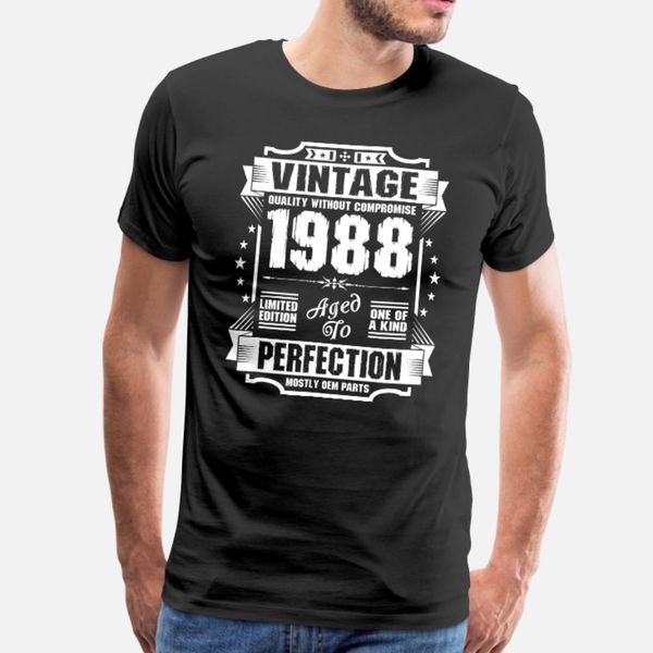 vintage 1988 perfection t shirt men printed cotton round neck normal anti-wrinkle new style spring autumn leisure shirt
vintage 1988 perfection t shirt men printed cotton round neck normal anti-wrinkle new style spring autumn leisure shirt