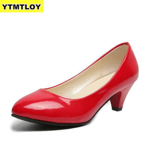 women's leather med heels new shoes classic black&white pumps for office ladies white high heels red heels
women's leather med heels new shoes classic black&white pumps for office ladies white high heels red heels