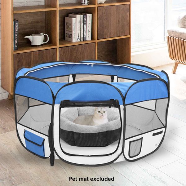 портативный складной 36inch 600d оксфорд ткань сетки pet playpen забор восемь панелей pet puppy мягкая палатка собака кошка crate синий
портативный складной 36inch 600d оксфорд ткань сетки pet playpen забор восемь панелей pet puppy мягкая палатка собака кошка crate синий