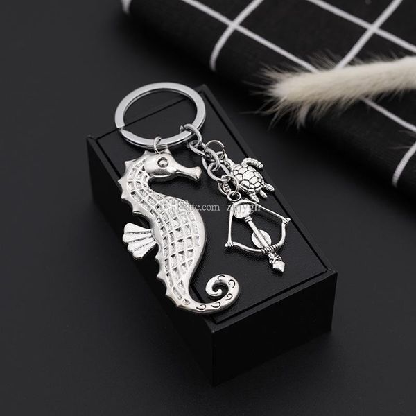 wholesale europe and america retro punk creative marine life seahorse mermaid dolphin keychain, alloy, ing, Slivery;golden
wholesale europe and america retro punk creative marine life seahorse mermaid dolphin keychain, alloy, ing, Slivery;golden