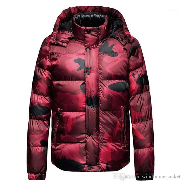 winter jackets fashion camouflage stand collar hat detachable thickened warm coat mens parkas plus size mens, Black
winter jackets fashion camouflage stand collar hat detachable thickened warm coat mens parkas plus size mens, Black
