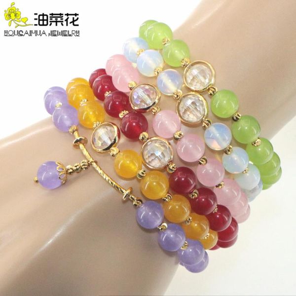 exquisite natural stone beads bracelet opal violet jades crystal zinc alloy woman girl child yoga christmas gift charm jewelry, Black
exquisite natural stone beads bracelet opal violet jades crystal zinc alloy woman girl child yoga christmas gift charm jewelry, Black