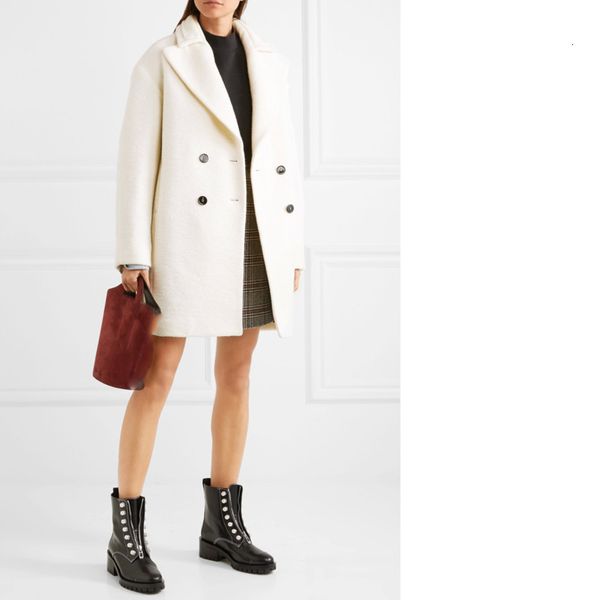 women's wool & blends 2021 autumn winter notched lapel mid-length coat women simple classic overcoat warm casacos manteau femme white o, Black
women's wool & blends 2021 autumn winter notched lapel mid-length coat women simple classic overcoat warm casacos manteau femme white o, Black