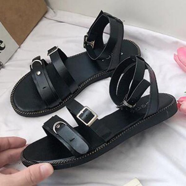summer shoes woman flat sandals roman belt buckle shoes casual female gladiator sandals ladies sandalia feminina fashion kl467, Black
summer shoes woman flat sandals roman belt buckle shoes casual female gladiator sandals ladies sandalia feminina fashion kl467, Black