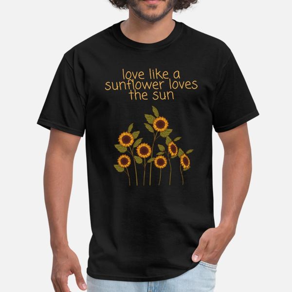 love like a sunflower loves the sun t shirt men character short sleeve o-neck clothing sunlight comical spring autumn natural shirt
love like a sunflower loves the sun t shirt men character short sleeve o-neck clothing sunlight comical spring autumn natural shirt