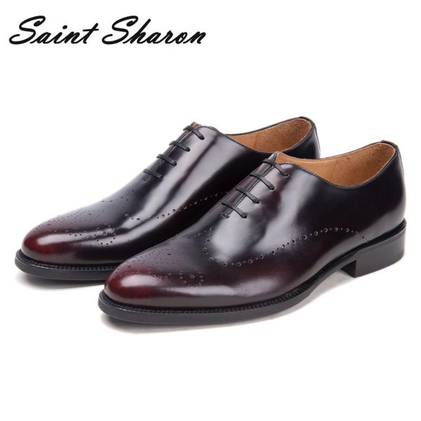 2020 new men's shoes leather oxford shoes flat bottom lace brogue hand carved office wedding luxury leather, Black
2020 new men's shoes leather oxford shoes flat bottom lace brogue hand carved office wedding luxury leather, Black