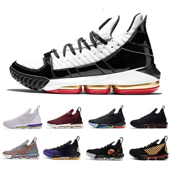2019 xvi 16 rainbow thru cny lakers oreo fresh bred basketball shoes mens athletic trainers 16s sports designer sneakers chaussures 40-46, Black
2019 xvi 16 rainbow thru cny lakers oreo fresh bred basketball shoes mens athletic trainers 16s sports designer sneakers chaussures 40-46, Black