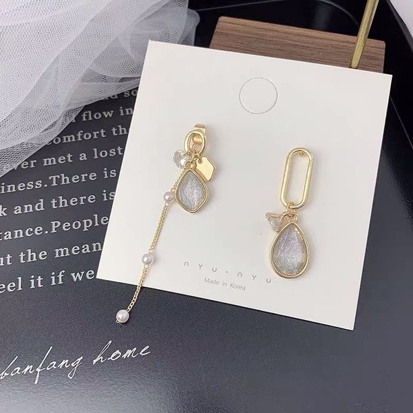 fashion new s925 silver needle jewelry women designer ear studs woman simplicity originality women's ornaments female tassels earrings, Golden;silver
fashion new s925 silver needle jewelry women designer ear studs woman simplicity originality women's ornaments female tassels earrings, Golden;silver