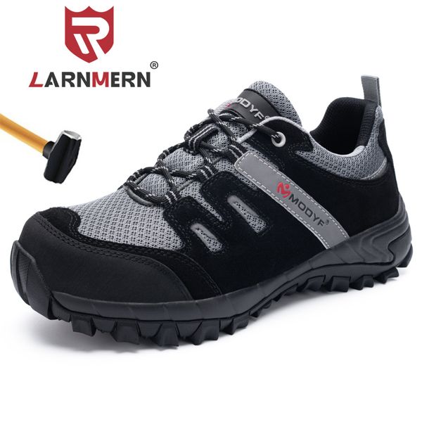 larnmern steel toe safety shoes for men work shoes anti-puncture breathable indestructible suede work boots, Black
larnmern steel toe safety shoes for men work shoes anti-puncture breathable indestructible suede work boots, Black