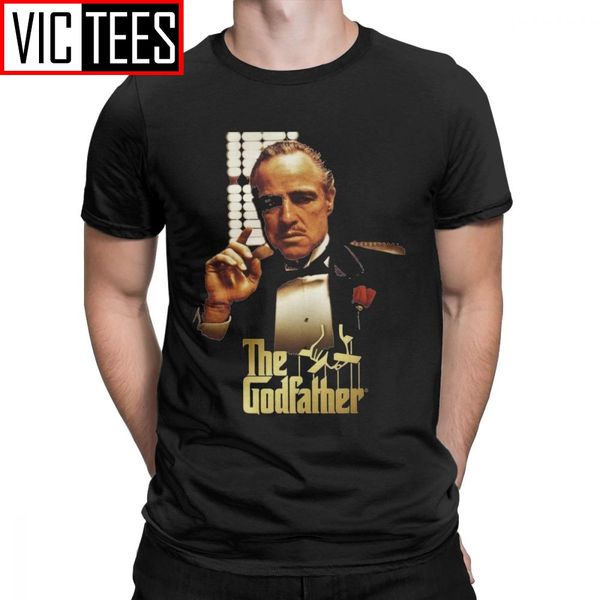man fun the godfather t-shirt men pure cotton t shirts tees gift idea clothing for male 
man fun the godfather t-shirt men pure cotton t shirts tees gift idea clothing for male