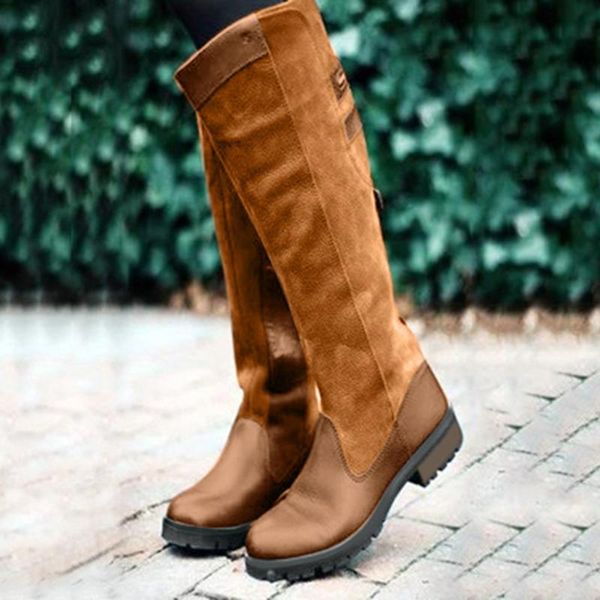 womens high snow boots flat round toe low-heeled vintage leather ladies warm casual shoes winter women western high tube boots, Black
womens high snow boots flat round toe low-heeled vintage leather ladies warm casual shoes winter women western high tube boots, Black