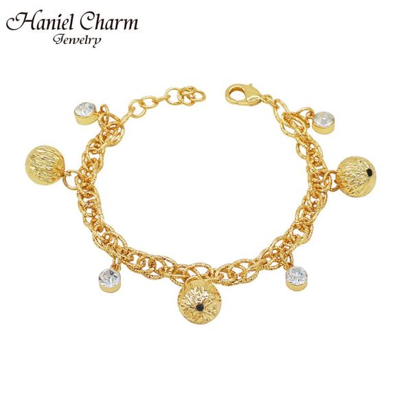 haniel fashion classics new arrival gold color plated luxury chain bracelet for women wedding gifts jewelry, Black
haniel fashion classics new arrival gold color plated luxury chain bracelet for women wedding gifts jewelry, Black