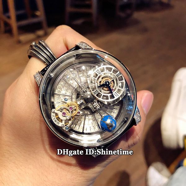 новый epic x chrono cr7 астрономический tourbillon авантюрин алмазный dial швейцарский кварцевый мужские часы кристалл silver case leather o, Slivery;brown
новый epic x chrono cr7 астрономический tourbillon авантюрин алмазный dial швейцарский кварцевый мужские часы кристалл silver case leather o, Slivery;brown