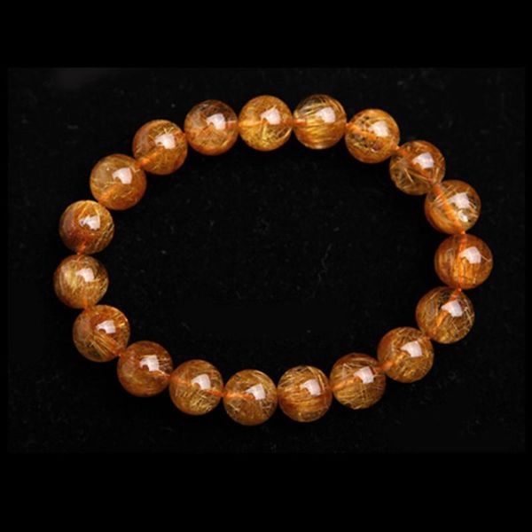 10.5mm natural brazil copper hair needle rutilated quartz crystal stretch charm bracelet for women femme round beads bracelet, Black
10.5mm natural brazil copper hair needle rutilated quartz crystal stretch charm bracelet for women femme round beads bracelet, Black