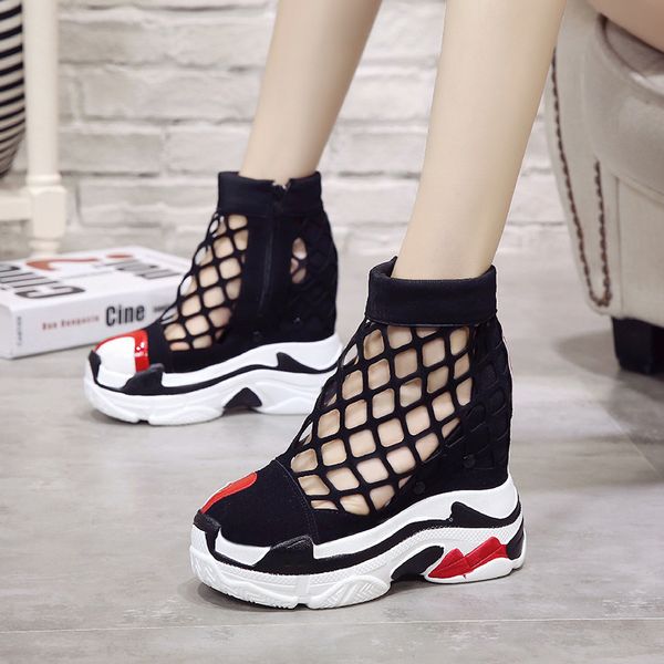 women sandals 2020 summer 12cm hidden heel gladiator sandals for woman fashion hollow out chunky sandal women summer beach shoes, Black
women sandals 2020 summer 12cm hidden heel gladiator sandals for woman fashion hollow out chunky sandal women summer beach shoes, Black
