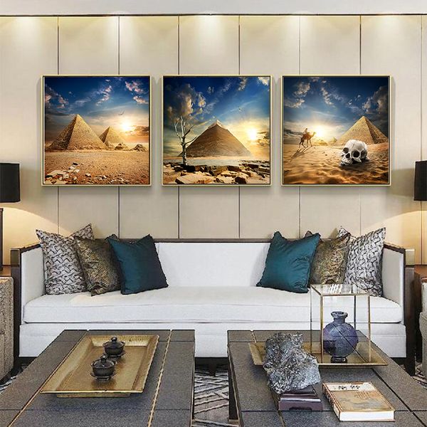 hd prints and posters canvas art ancient egyptian pyramid camel and skull head wall art painting for living room home decoration
hd prints and posters canvas art ancient egyptian pyramid camel and skull head wall art painting for living room home decoration