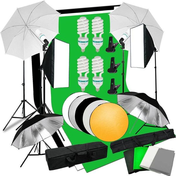 2x3m background support system 135w 5500k umbrellas softbox continuous lighting kit backdrop pgraphy reflector tripod stand
2x3m background support system 135w 5500k umbrellas softbox continuous lighting kit backdrop pgraphy reflector tripod stand
