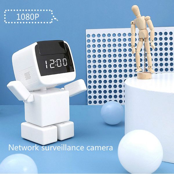 new 1080p product wifi camera indoor wireless remote network home card electronic clock surveillance camera english and british regulations-
new 1080p product wifi camera indoor wireless remote network home card electronic clock surveillance camera english and british regulations-