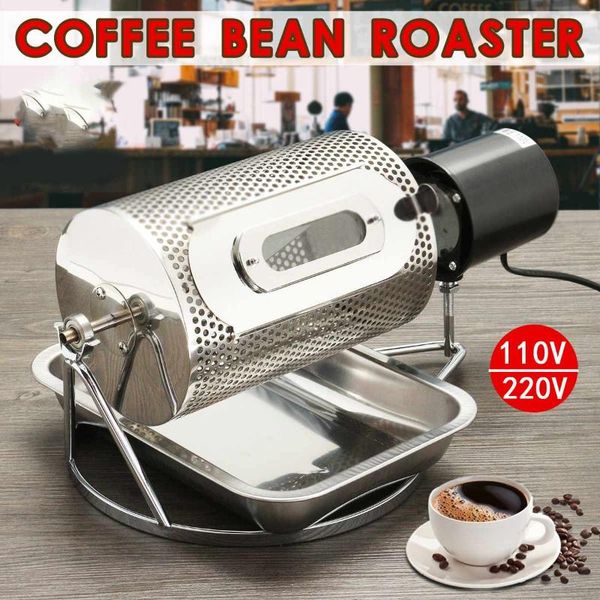 augienb stainless steel drum type coffee roaster 110/220v small household grains beans baking machine electric roasting machine
augienb stainless steel drum type coffee roaster 110/220v small household grains beans baking machine electric roasting machine