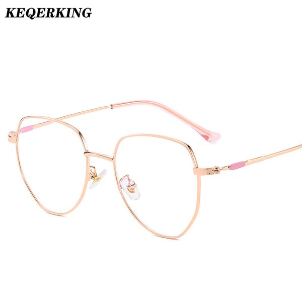 computer glasses 2020 spectacle frames anti blue light goggles metal eyeglasses frame women round clear lens fake glasses, White;black
computer glasses 2020 spectacle frames anti blue light goggles metal eyeglasses frame women round clear lens fake glasses, White;black