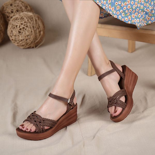 sandals vallu 2021 summer tide shoes net red leather braided toe thick bottom slope heel beach outdoor, Black
sandals vallu 2021 summer tide shoes net red leather braided toe thick bottom slope heel beach outdoor, Black
