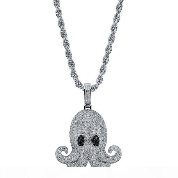 mens золото серебро ожерелье хип-хоп мода ювелирные изделия octopus подвеска золото серебро ожерелья iced out цепи циркон punk 18k позолочен, Silver
mens золото серебро ожерелье хип-хоп мода ювелирные изделия octopus подвеска золото серебро ожерелья iced out цепи циркон punk 18k позолочен, Silver
