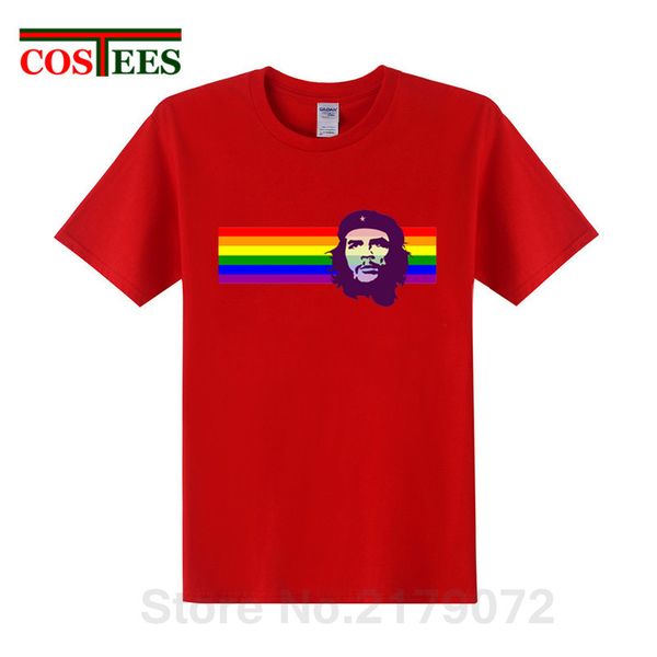 rainbow pattern che guevara men t shirts cuba hero printed cotton short sleeve t-shirts stylish cuban revolution leader clothing
rainbow pattern che guevara men t shirts cuba hero printed cotton short sleeve t-shirts stylish cuban revolution leader clothing
