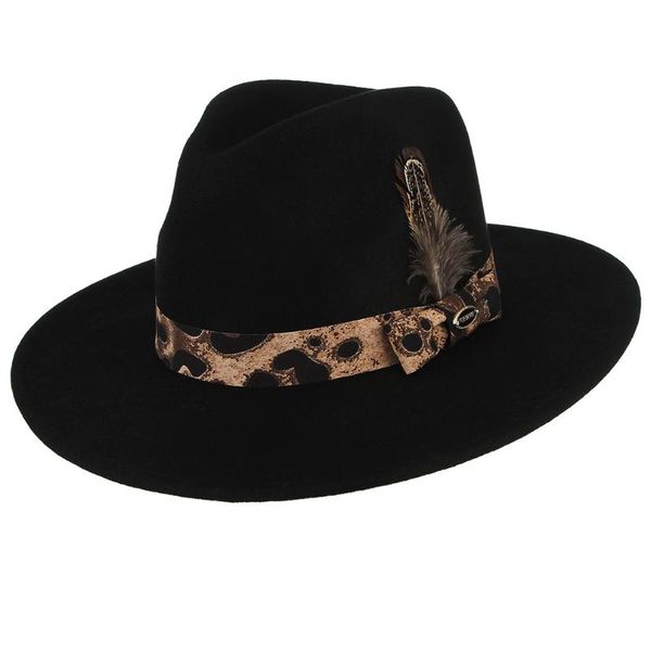 wide brim hats men's european american wool fedoras hat male feathers decorated casual spring fedora cap party banquet h7195, Blue;gray
wide brim hats men's european american wool fedoras hat male feathers decorated casual spring fedora cap party banquet h7195, Blue;gray