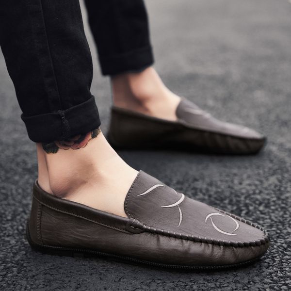 penny loafers men leather shoes 2020 fashion spring autumn brand leather casual mens driving shoes man moccasins comfy slip-on, Black
penny loafers men leather shoes 2020 fashion spring autumn brand leather casual mens driving shoes man moccasins comfy slip-on, Black