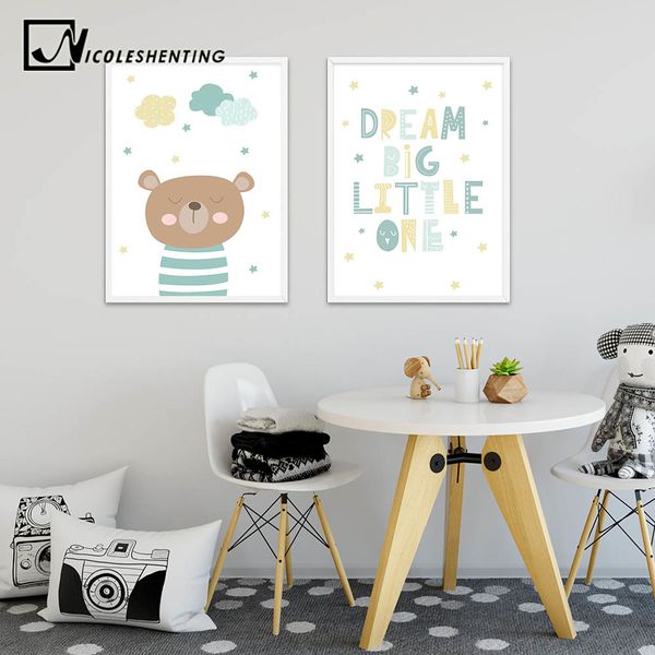cartoon bear baby nursery wall art canvas painting minimalist posters prints nordic kids decoration pictures living room decor
cartoon bear baby nursery wall art canvas painting minimalist posters prints nordic kids decoration pictures living room decor
