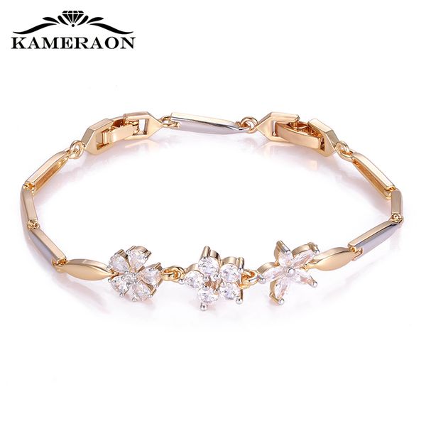 fashion 2020 gold silver mix bracelets sunlight cz crystal life bracelet gifts for women 3 flower types charms jewelry, White
fashion 2020 gold silver mix bracelets sunlight cz crystal life bracelet gifts for women 3 flower types charms jewelry, White