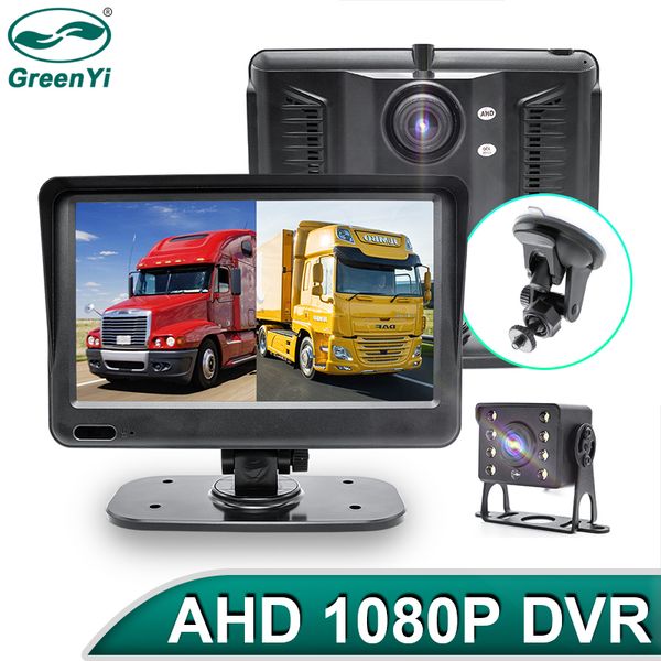 greenyi ahd 1080p 7 inch truck dvr monitor driving recorder dual lens front/rear dual recording hd night vision reversing camera car dvr
greenyi ahd 1080p 7 inch truck dvr monitor driving recorder dual lens front/rear dual recording hd night vision reversing camera car dvr