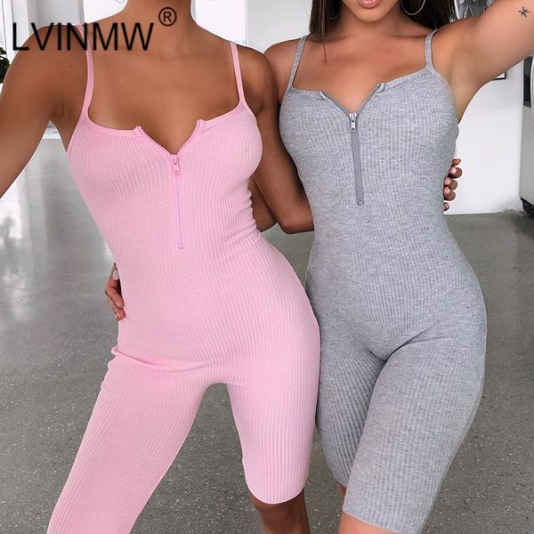 lvinmw casual zipper slash neck romper spaghetti straps 2020 women knitting jumpsuits jogger sports leisure fitness street, Black;white
lvinmw casual zipper slash neck romper spaghetti straps 2020 women knitting jumpsuits jogger sports leisure fitness street, Black;white