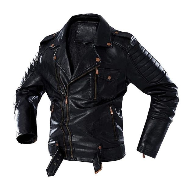 men's fur & faux men fashion pu leather jackets coats mens autumn back zipper dark person motorcycle male outerwear#g30, Black
men's fur & faux men fashion pu leather jackets coats mens autumn back zipper dark person motorcycle male outerwear#g30, Black