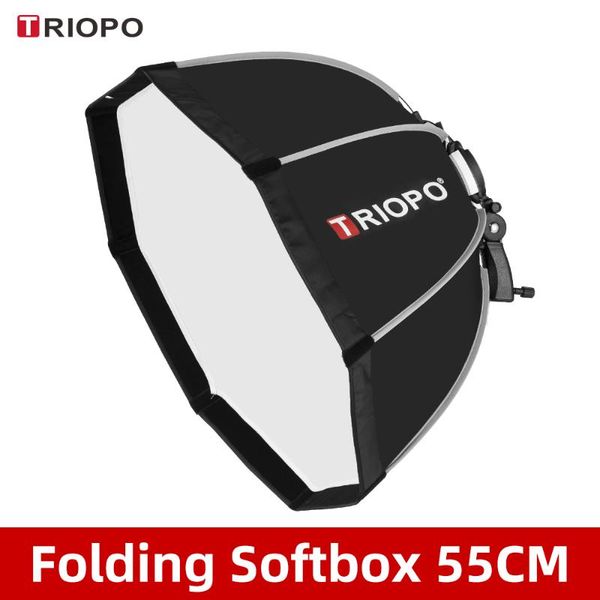 triopo 55cm foldable octagon softbox bracket mount soft box handle for fuji godox yongnuo speedlite flash light
triopo 55cm foldable octagon softbox bracket mount soft box handle for fuji godox yongnuo speedlite flash light