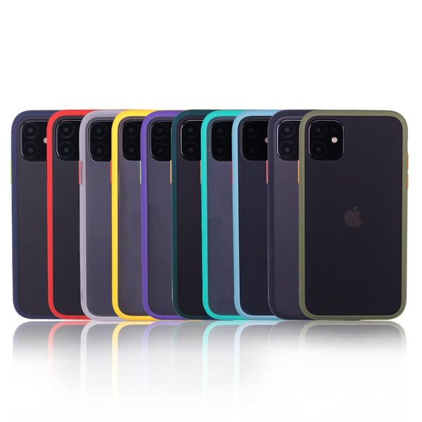 shockproof matte phone cases for iphone 11 pro max xr xs x 8 plus translucent bumper pc hard back cover samsung note10 s10
shockproof matte phone cases for iphone 11 pro max xr xs x 8 plus translucent bumper pc hard back cover samsung note10 s10