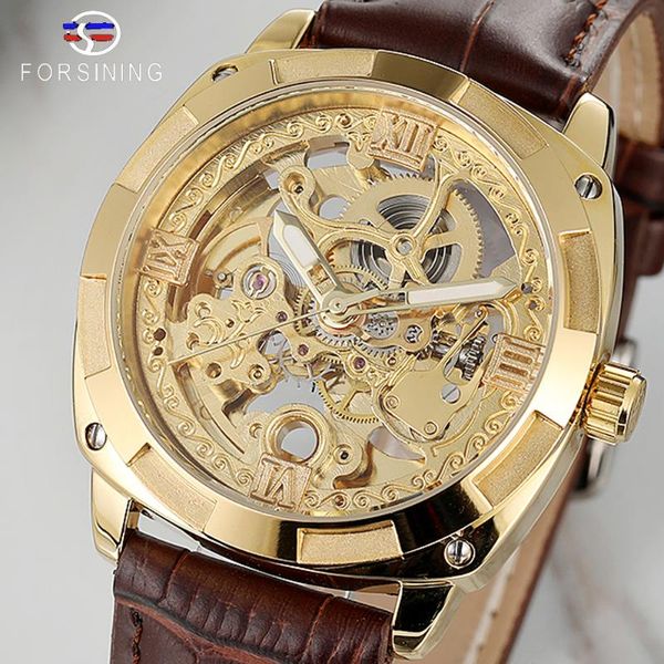 forsining royal golden flower transparent brown leather belt creative 2020 mens watch skeleton mechanical watch, Slivery;brown
forsining royal golden flower transparent brown leather belt creative 2020 mens watch skeleton mechanical watch, Slivery;brown