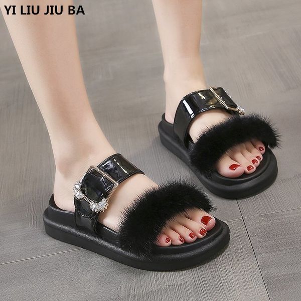 fur women slippes sandals women gladiator outdoor indoor flats shoes woman casual beach flip-flops slippers shoes mujer, Black
fur women slippes sandals women gladiator outdoor indoor flats shoes woman casual beach flip-flops slippers shoes mujer, Black