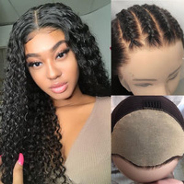 4x4 closure wig lace front human hair wigs brazilian water wave wig 150 density 6x6 lace closure curly human hair wig, Black
4x4 closure wig lace front human hair wigs brazilian water wave wig 150 density 6x6 lace closure curly human hair wig, Black