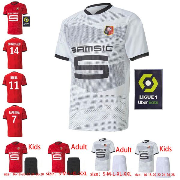 kids stade rennais camavinga maillots de foot 2020 21 rennes home away raphinha soccer jersey bourigeaud niang hunou terrier football shirt, Black;yellow
kids stade rennais camavinga maillots de foot 2020 21 rennes home away raphinha soccer jersey bourigeaud niang hunou terrier football shirt, Black;yellow