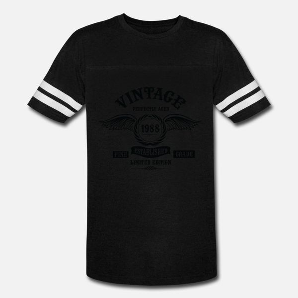 vintage perfectly aged 1988 t shirt men create tee shirt s-3xl homme anti-wrinkle comfortable summer style pattern shirt, White;black
vintage perfectly aged 1988 t shirt men create tee shirt s-3xl homme anti-wrinkle comfortable summer style pattern shirt, White;black