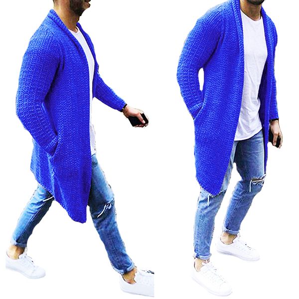 men's turn-down collar cardigan autumn winter warm pocket solid mid-length jackets knitted casual male sweater drop shipping, White;black
men's turn-down collar cardigan autumn winter warm pocket solid mid-length jackets knitted casual male sweater drop shipping, White;black