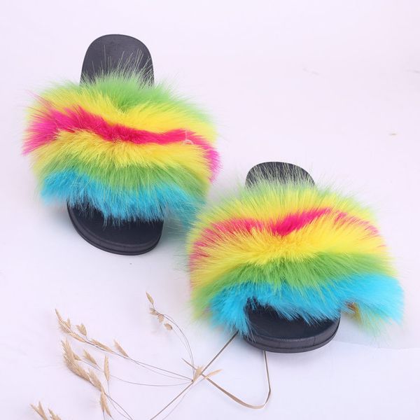 the new 2020 indoor imitation wool slippers summer prevent slippery word fashion women's four seasons can wear slippers, Black
the new 2020 indoor imitation wool slippers summer prevent slippery word fashion women's four seasons can wear slippers, Black