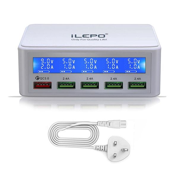 cgjxs50w qc 3 .0 usb charger with smart lcd display multi -port chargers for iphone ipad tablets cellphone faster standard chargers
cgjxs50w qc 3 .0 usb charger with smart lcd display multi -port chargers for iphone ipad tablets cellphone faster standard chargers
