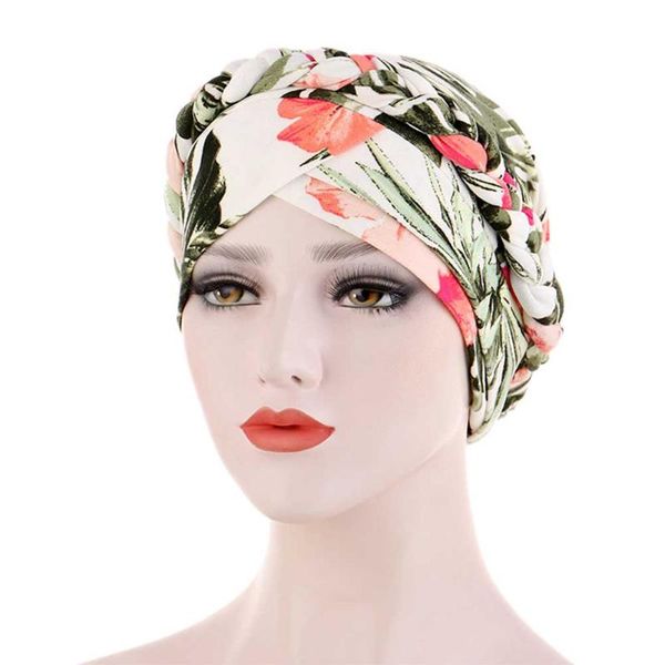 women headwear printed one plait braid knot women turban head wrap arab hair accessories beanie muslim caps stretch scarf, Blue;gray
women headwear printed one plait braid knot women turban head wrap arab hair accessories beanie muslim caps stretch scarf, Blue;gray