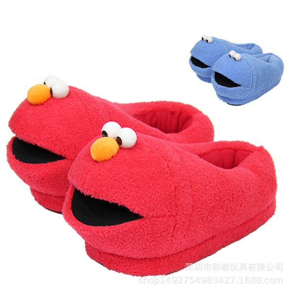 creative new sesame street aimo plush home slippers personalized fashion animation around lovers bag heel shoes cotton shoes, Black
creative new sesame street aimo plush home slippers personalized fashion animation around lovers bag heel shoes cotton shoes, Black