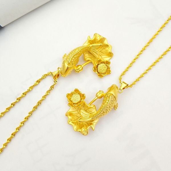 chains vietnam gold necklace, women, lotus, rich fish fashion wedding jewelry wholesale, Silver
chains vietnam gold necklace, women, lotus, rich fish fashion wedding jewelry wholesale, Silver