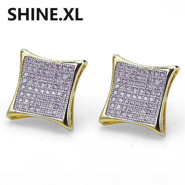 18k gold color plated square large stud earring iced out cubic zircon fashion male women hip hop jewelry, Golden;silver
18k gold color plated square large stud earring iced out cubic zircon fashion male women hip hop jewelry, Golden;silver