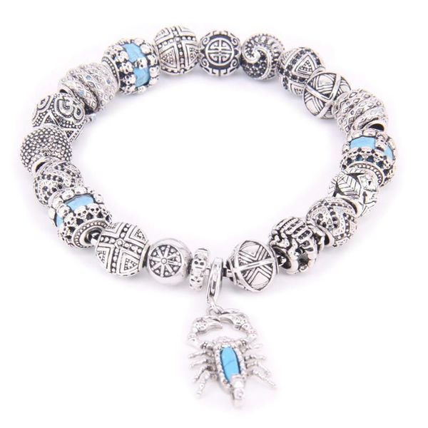 style km bead bracelet with blue skull lily beads scorpion charm karma bracelet rebel heart jewelry for men kb536, Black
style km bead bracelet with blue skull lily beads scorpion charm karma bracelet rebel heart jewelry for men kb536, Black