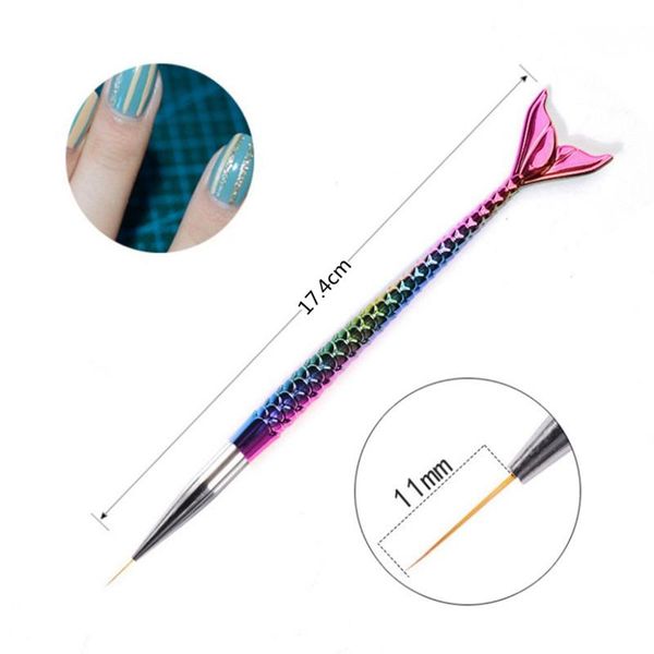 dhl new mermaid nail art pen gel extension brush cepillo de arte de unas tips painting drawing manicure pen set beauty tools nail art brush, Yellow
dhl new mermaid nail art pen gel extension brush cepillo de arte de unas tips painting drawing manicure pen set beauty tools nail art brush, Yellow
